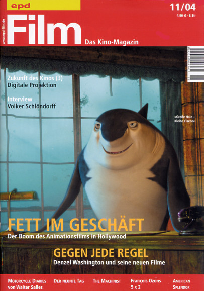 EPD FILM magazine side cover Issue 11 November 2004