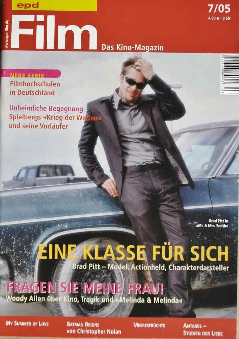 EPD FILM magazine side cover Issue 7 July 2005