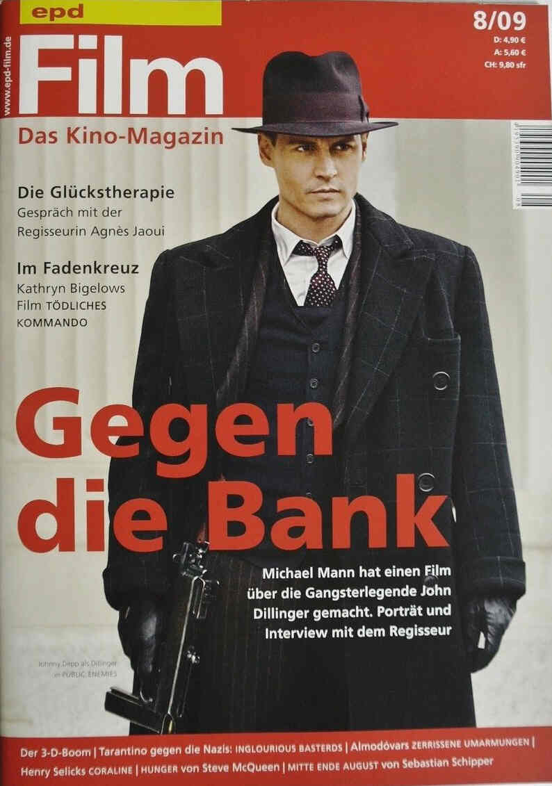 EPD FILM magazine side cover Issue 8 August 2009