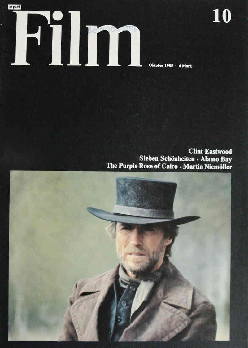 EPD FILM magazine side cover Issue 10 October 1985