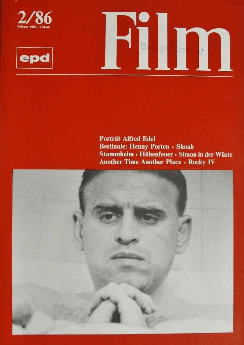 EPD FILM magazine side cover Issue 2 February 1986