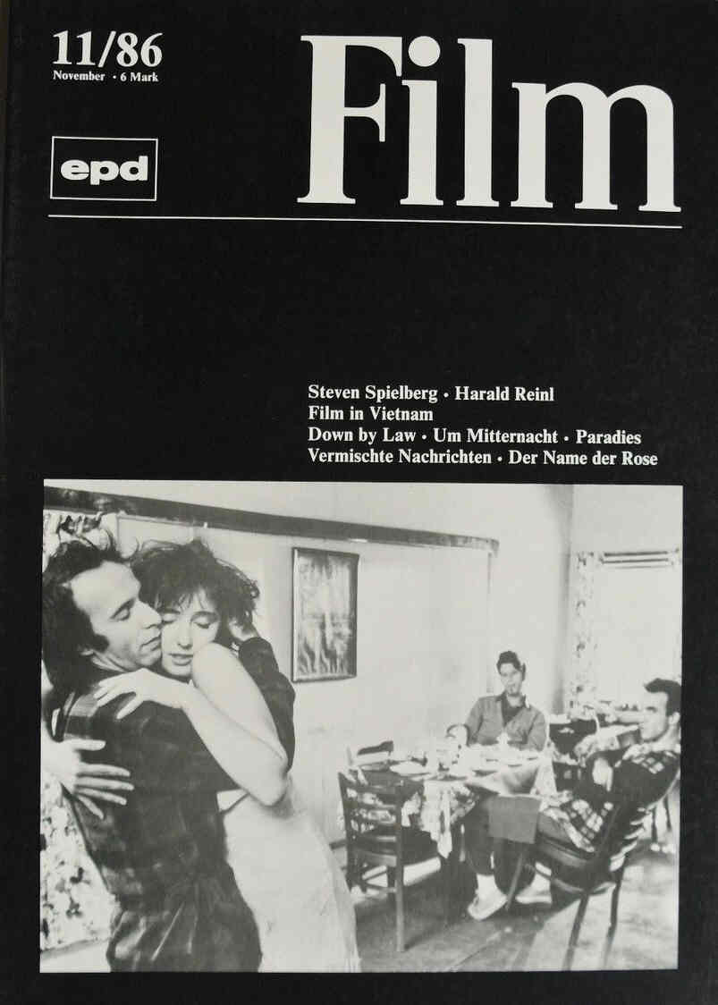 EPD FILM magazine side cover Issue 11 November 1986