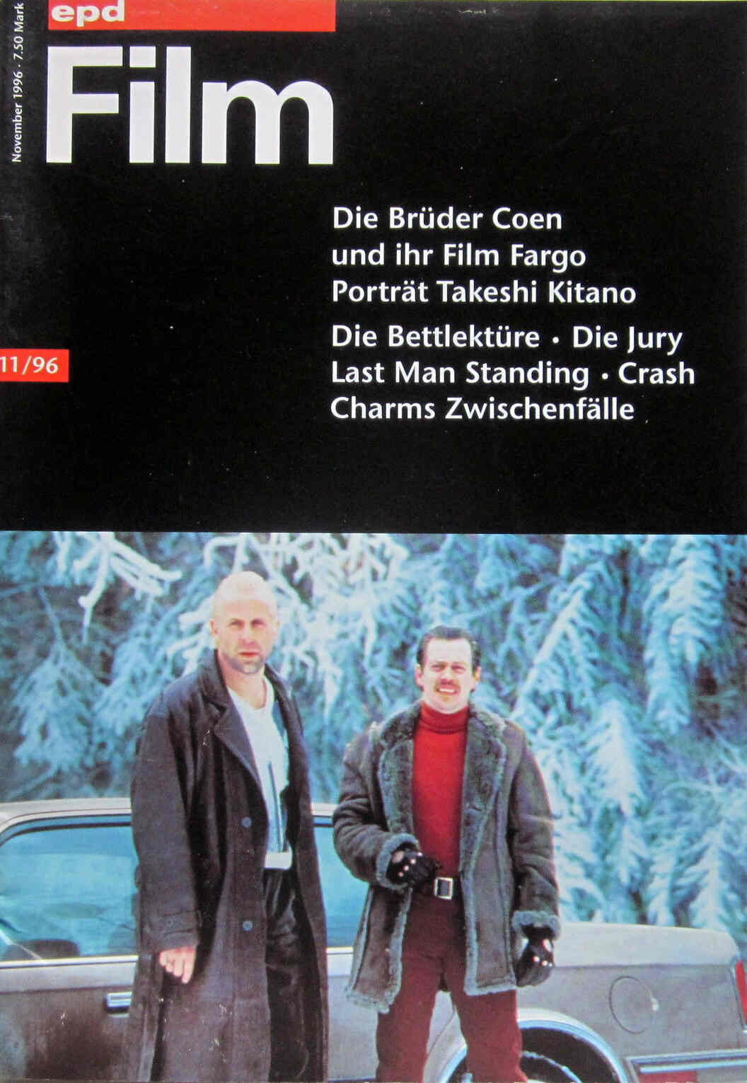 EPD FILM magazine side cover Issue 11 November 1996