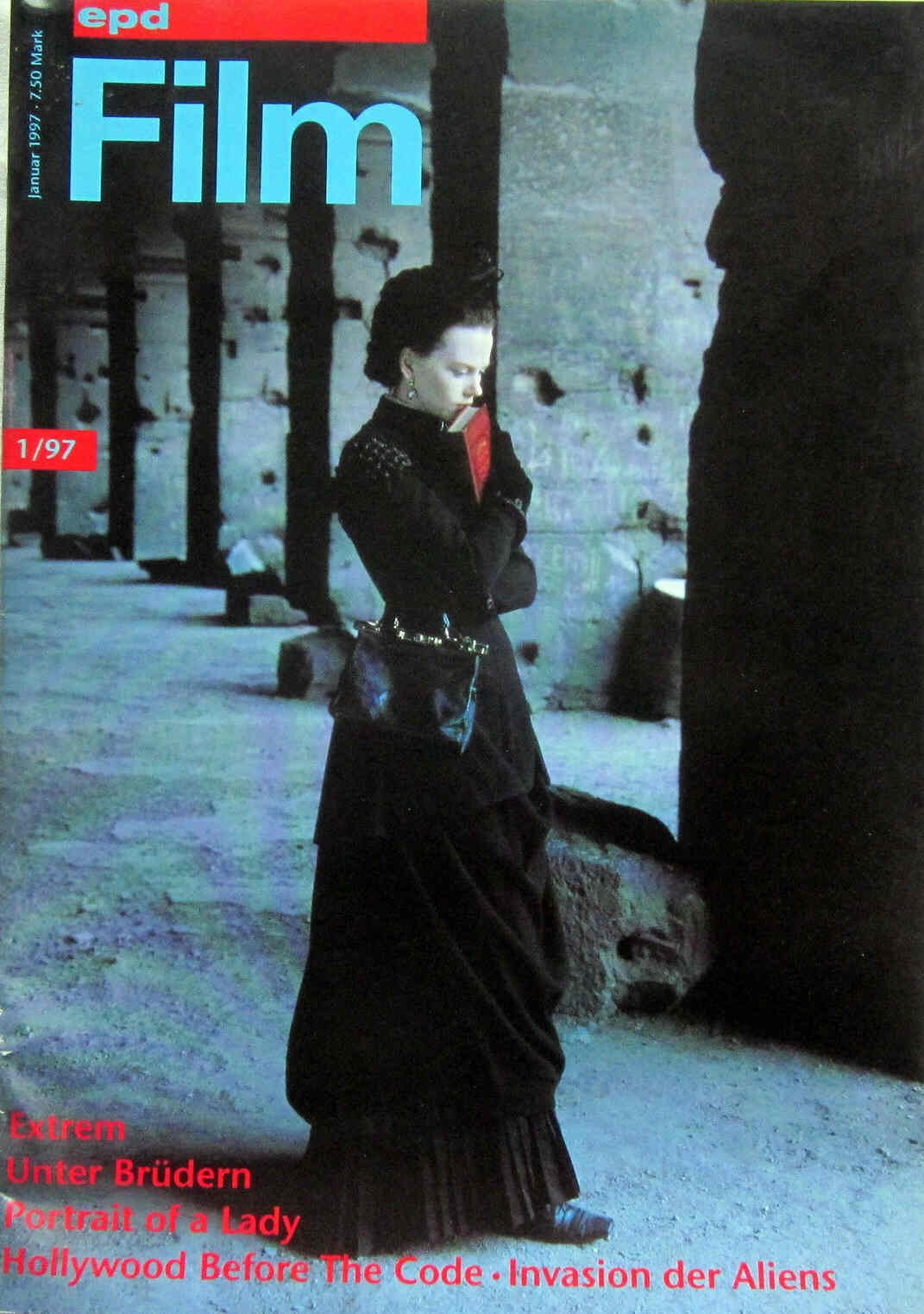 EPD FILM magazine side cover Issue 1 January 1997