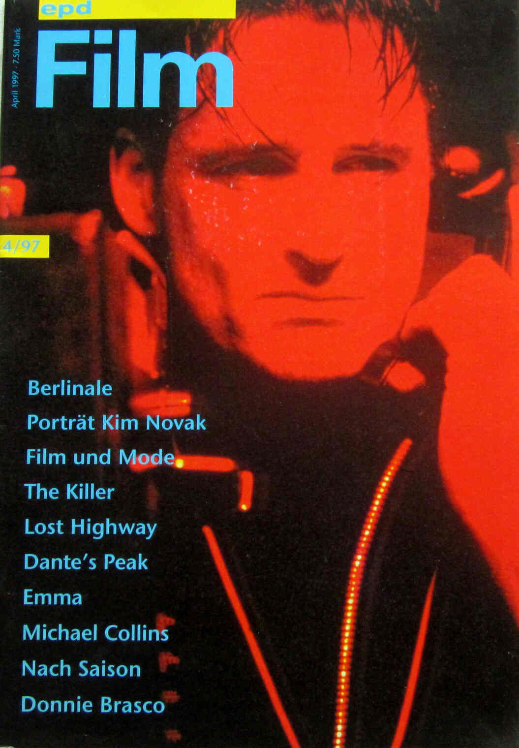 EPD FILM magazine side cover Issue 4 April 1997