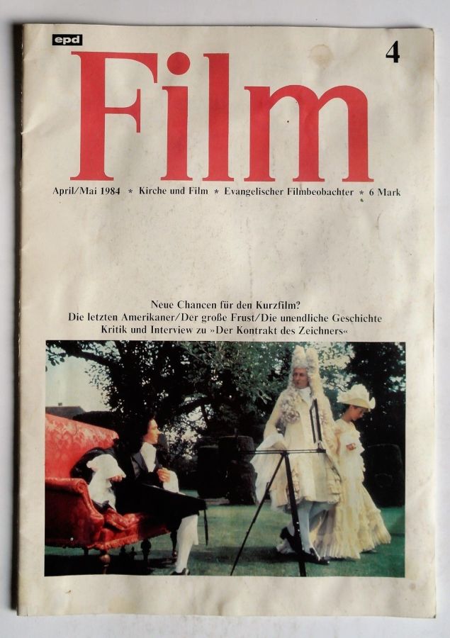 EPD FILM magazine side cover Issue 4 April/May 1984