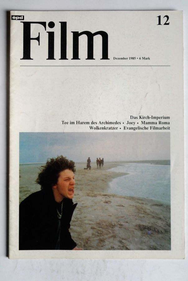 EPD FILM magazine side cover Issue 12 December 1985