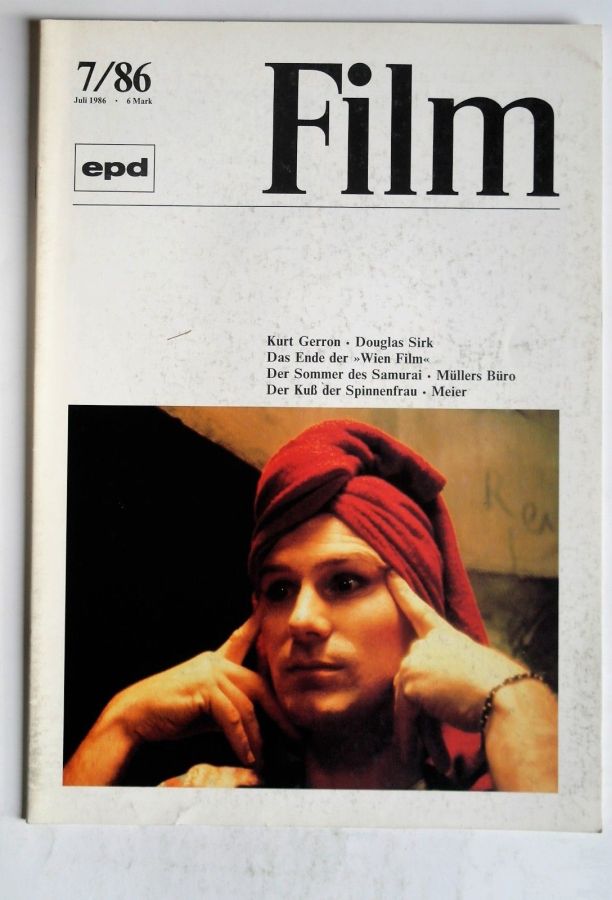 EPD FILM magazine side cover Issue 7 July 1986
