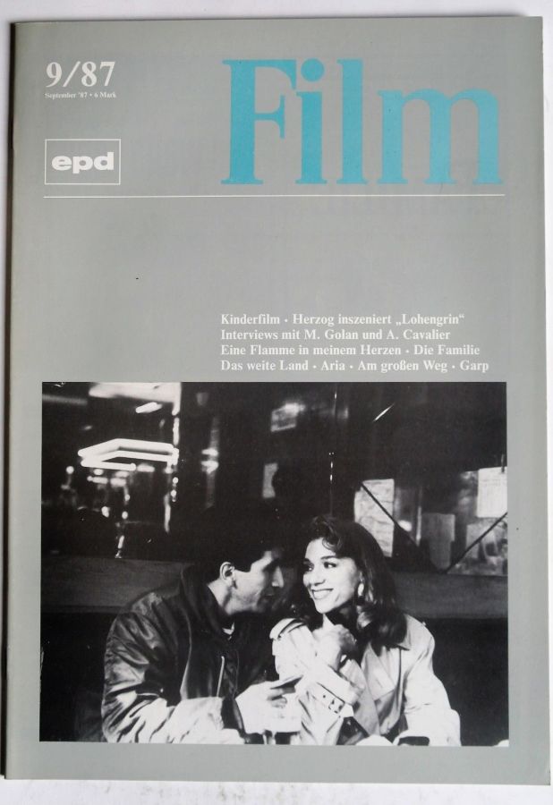 EPD FILM magazine side cover Issue 9 September 1987