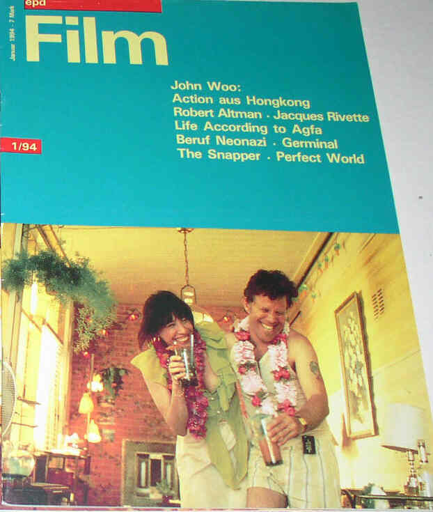 EPD FILM magazine side cover Issue 1 January 1994