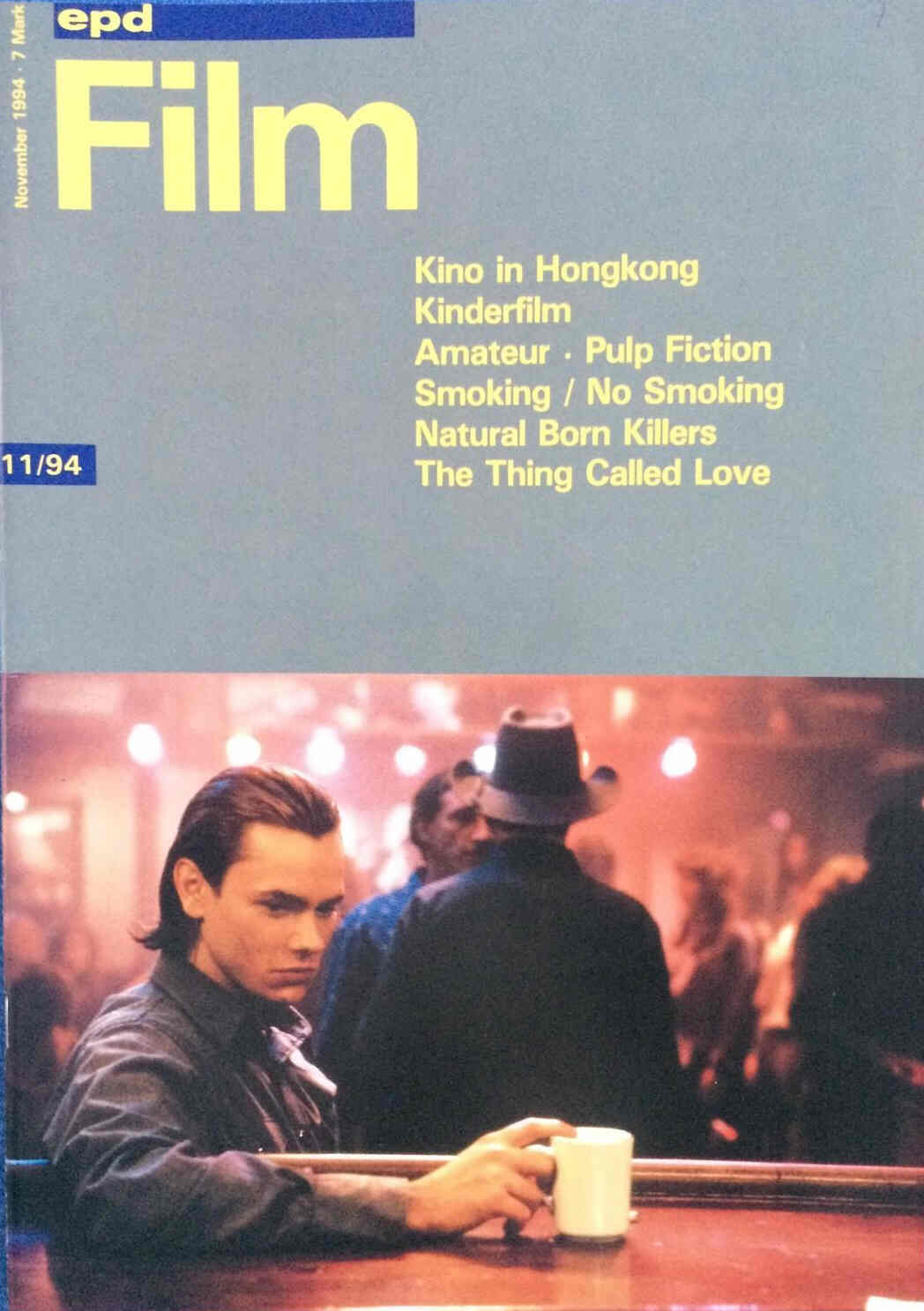 EPD FILM magazine side cover Issue 11 November 1994