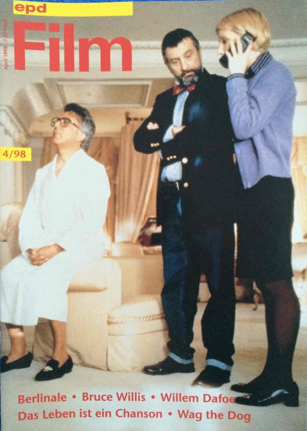 EPD FILM magazine side cover Issue 4 April 1998