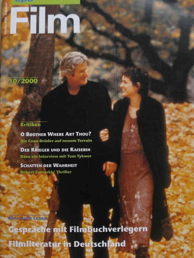 EPD FILM magazine side cover Issue 10 October 2000