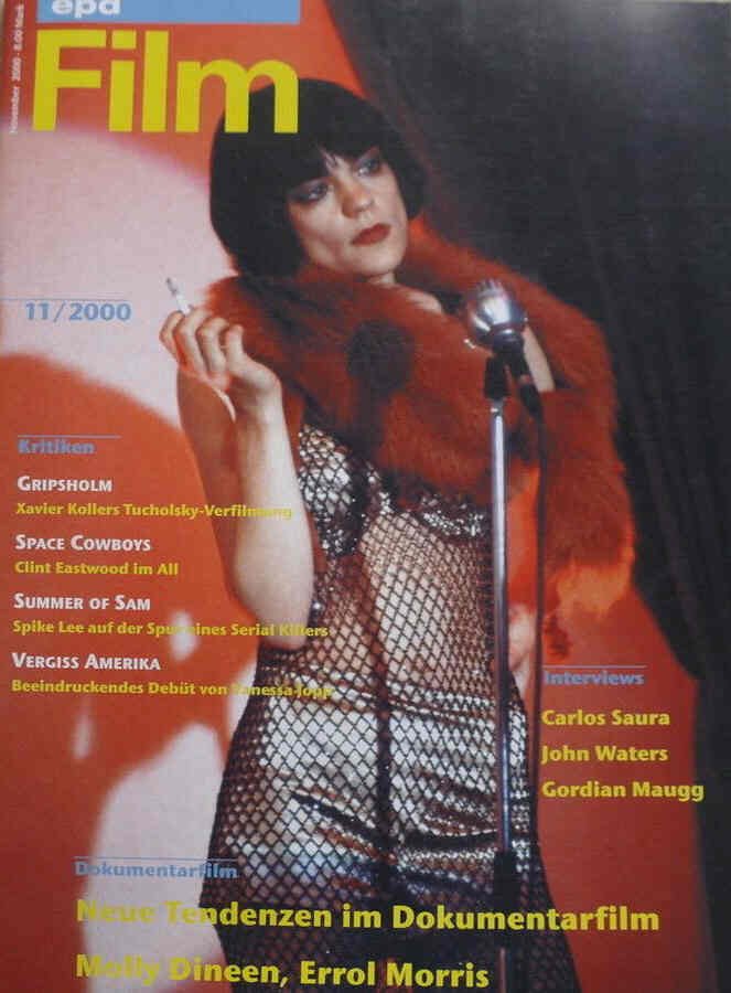 EPD FILM magazine side cover Issue 11 November 2000