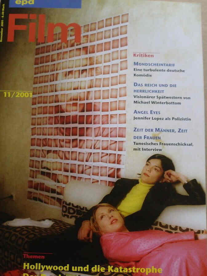 EPD FILM magazine side cover Issue 11 November 2001