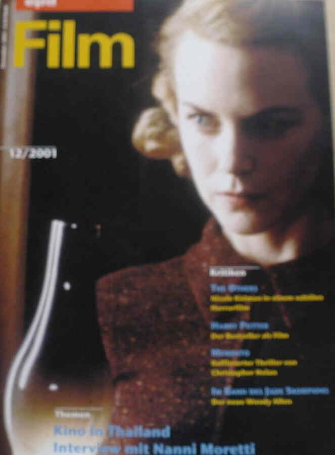 EPD FILM magazine side cover Issue 12 December 2001