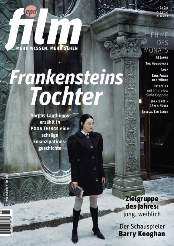 EPD FILM magazine side cover  January 2024