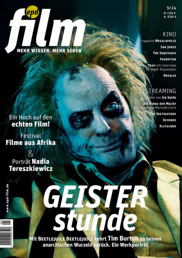 EPD FILM magazine side cover  September 2024