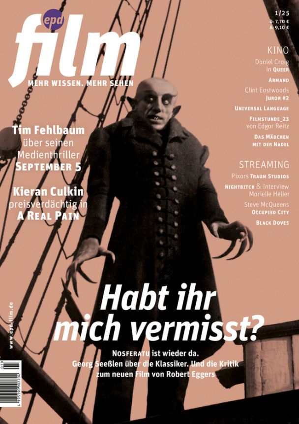 EPD FILM magazine side cover  January 2025