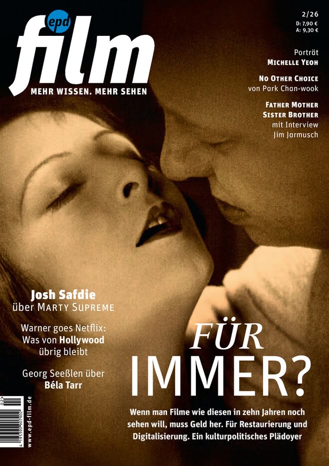 EPD FILM magazine side cover  February 2026