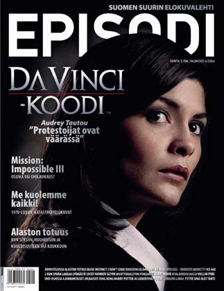 EPISODI magazine side cover April 2006