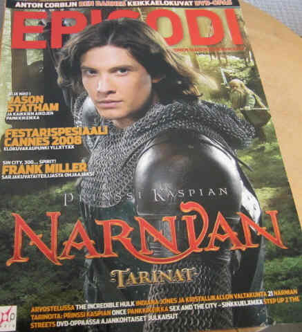 EPISODI magazine side cover July 2008