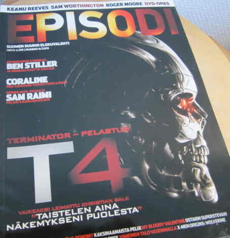 EPISODI magazine side cover June 2009