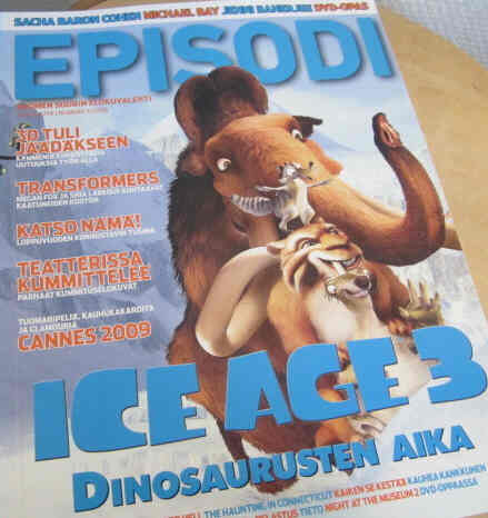 EPISODI magazine side cover July 2009