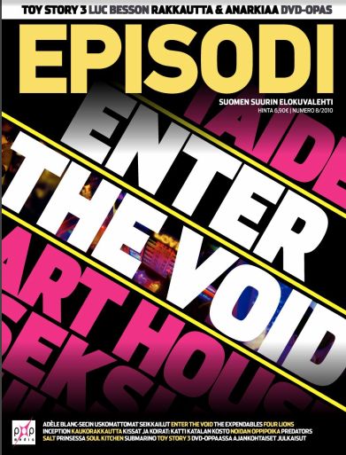 EPISODI magazine side cover August 2010