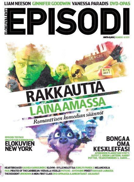 EPISODI magazine side cover June 2011