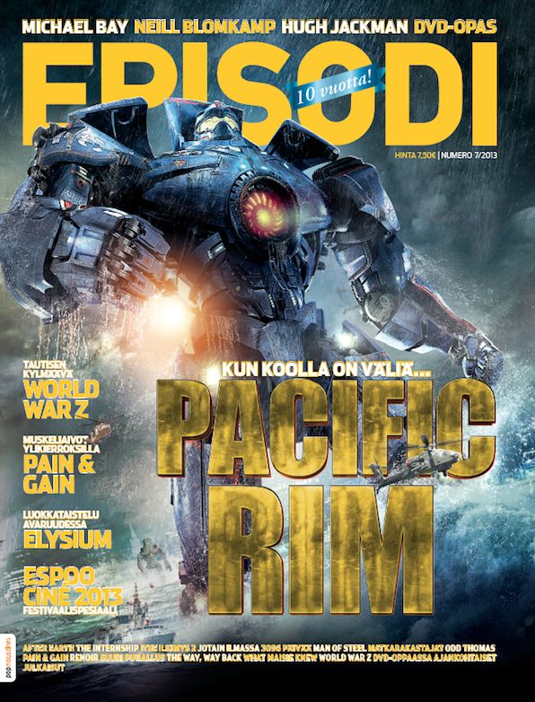 EPISODI magazine side cover July 2013
