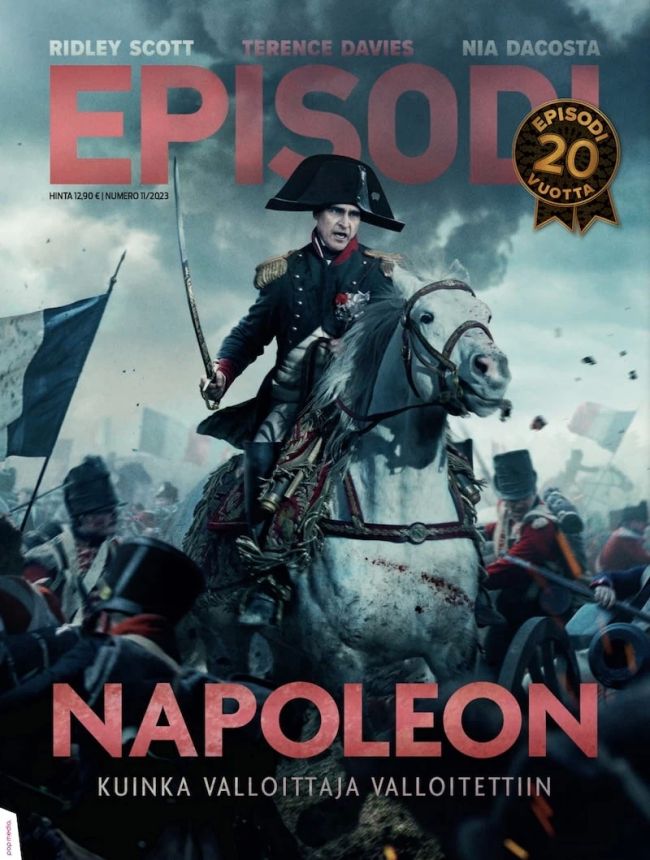 EPISODI magazine side cover  November 2023