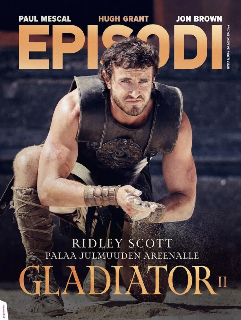 EPISODI magazine side cover  November 2024