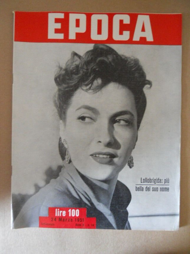 EPOCA magazine side cover Issue 24 24 March 1951