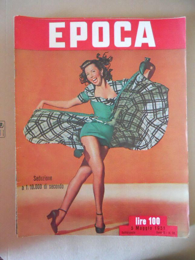 EPOCA magazine side cover Issue 30 5 May 1951