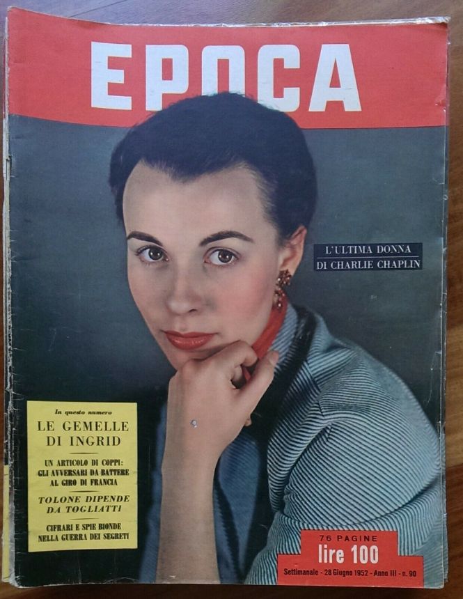 EPOCA magazine side cover Issue 90 28 June 1952