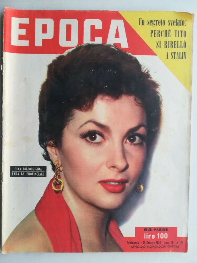 EPOCA magazine side cover Issue 121 31 January 1953