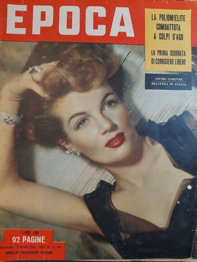 EPOCA magazine side cover Issue 149 9 August 1953
