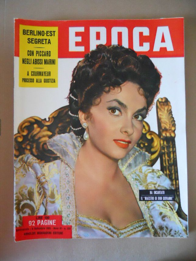 EPOCA magazine side cover Issue 153 6 September 1953