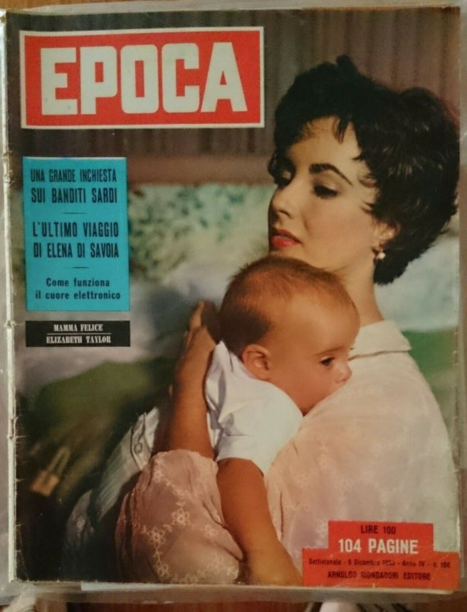 EPOCA magazine side cover Issue 166 6 December 1953