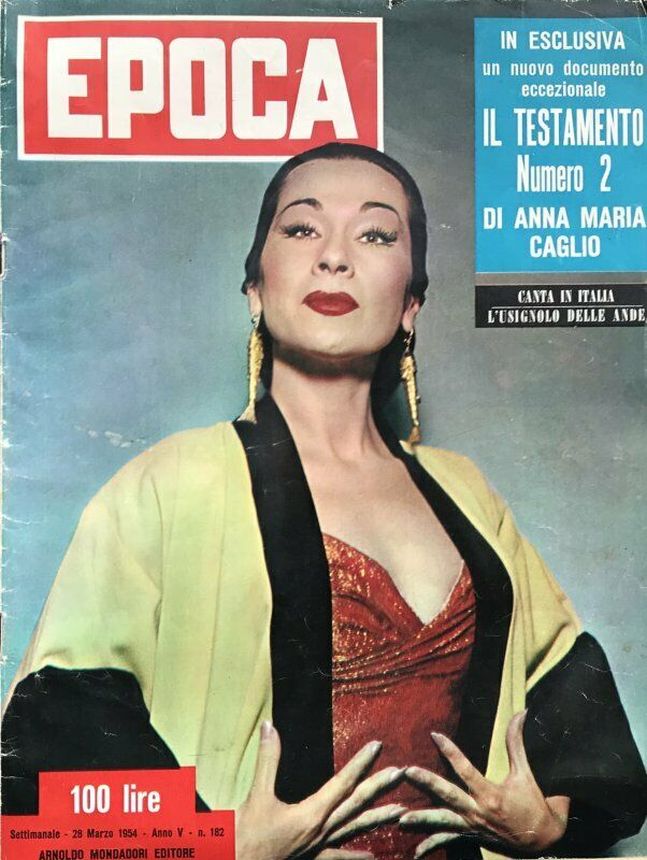 EPOCA magazine side cover Issue 182 28 March 1954
