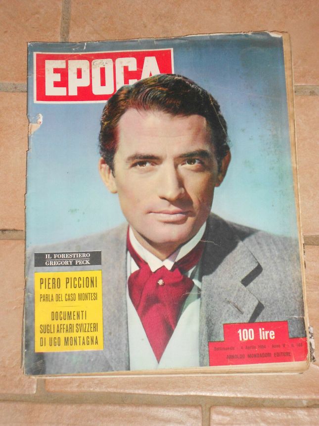 EPOCA magazine side cover Issue 183 4 April 1954