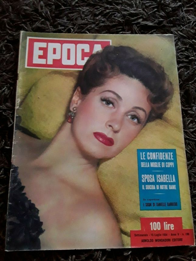 EPOCA magazine side cover Issue 198 18 July 1954