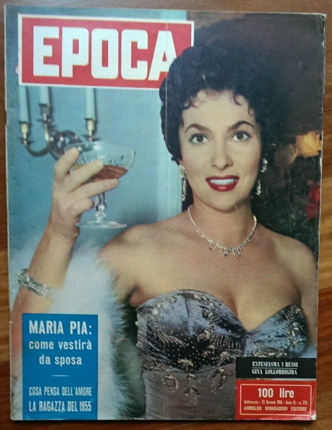 EPOCA magazine side cover Issue 225 23 January 1955