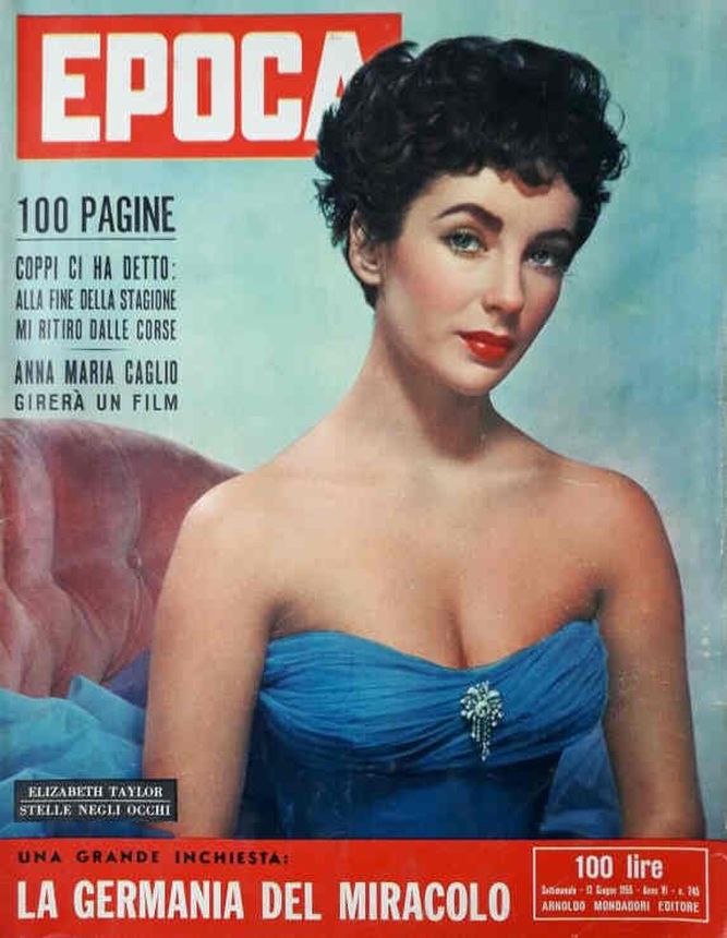 EPOCA magazine side cover Issue 245 12 June 1955