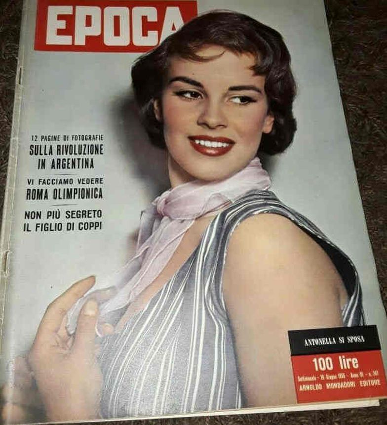 EPOCA magazine side cover Issue 247 26 June 1955