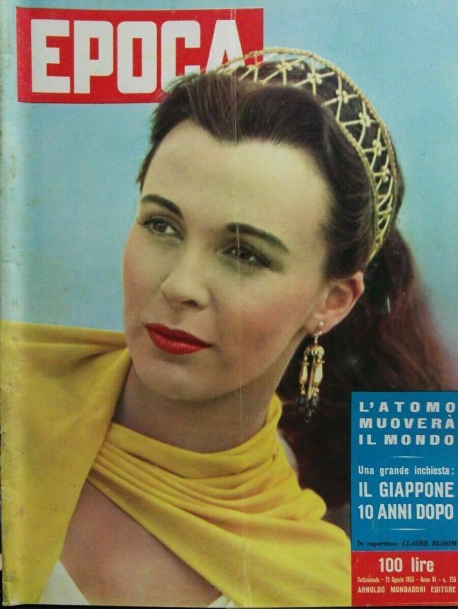 EPOCA magazine side cover Issue 255 21 August 1955