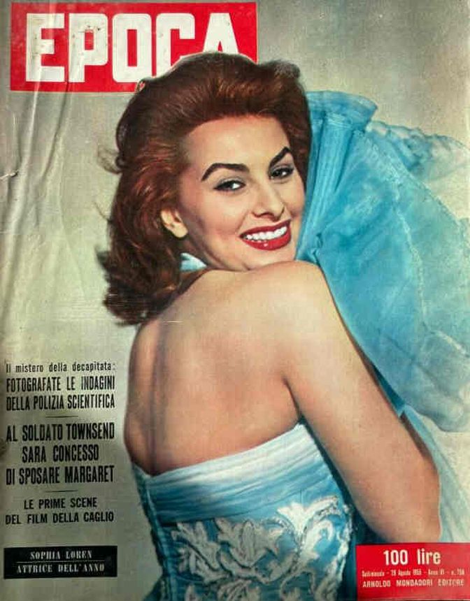 EPOCA magazine side cover Issue 256 28 August 1955