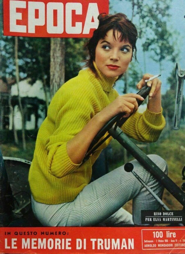 EPOCA magazine side cover Issue 261 2 October 1955