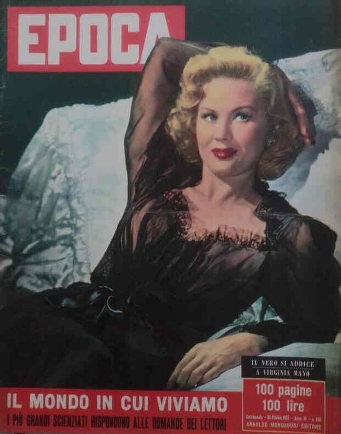 EPOCA magazine side cover Issue 265 30 October 1955